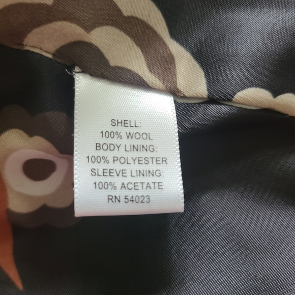 Banana Republic Black Wool Jacket Size Large - Picture 7 of 7